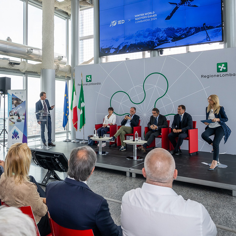 Official presentation Winter World Masters Games Lombardy 2024